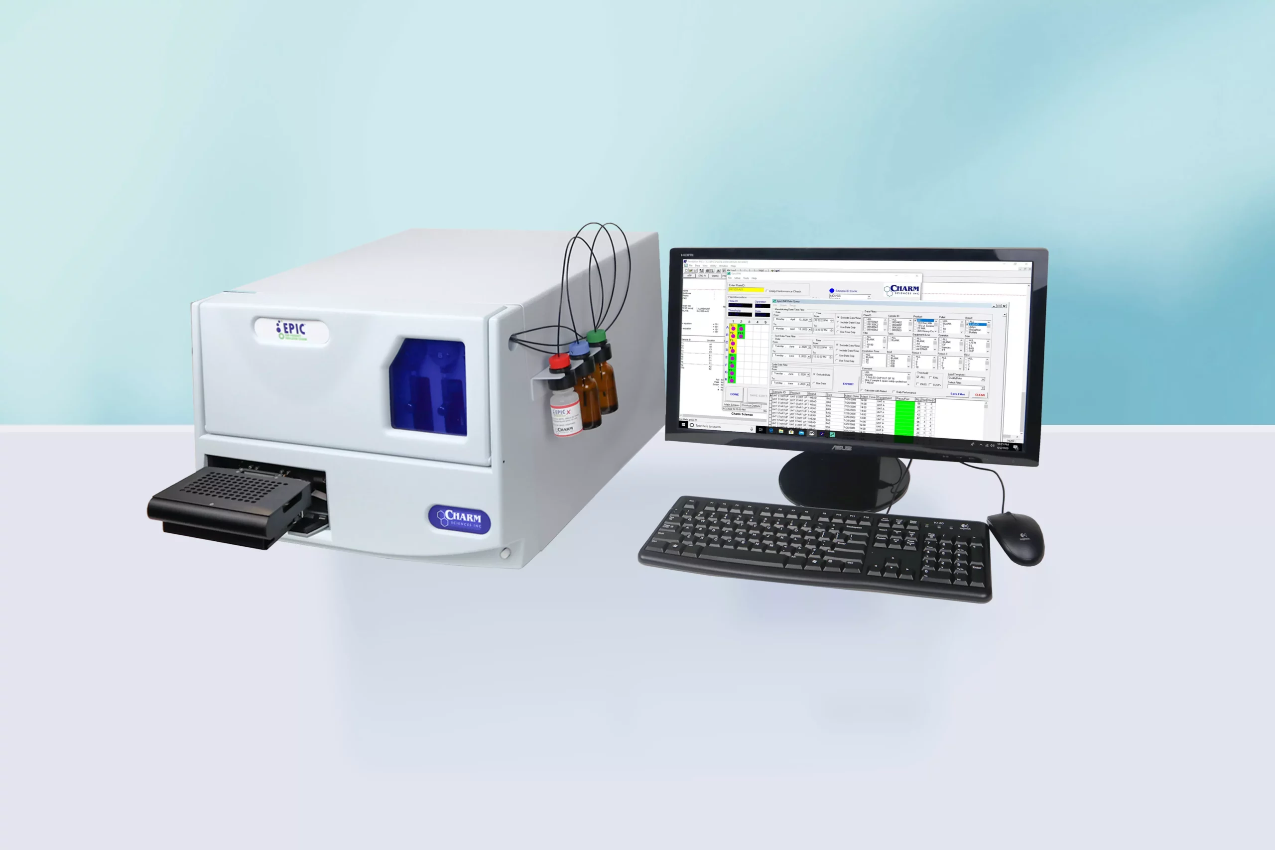 Charm EPIC automata tejvizsgáló rendszer