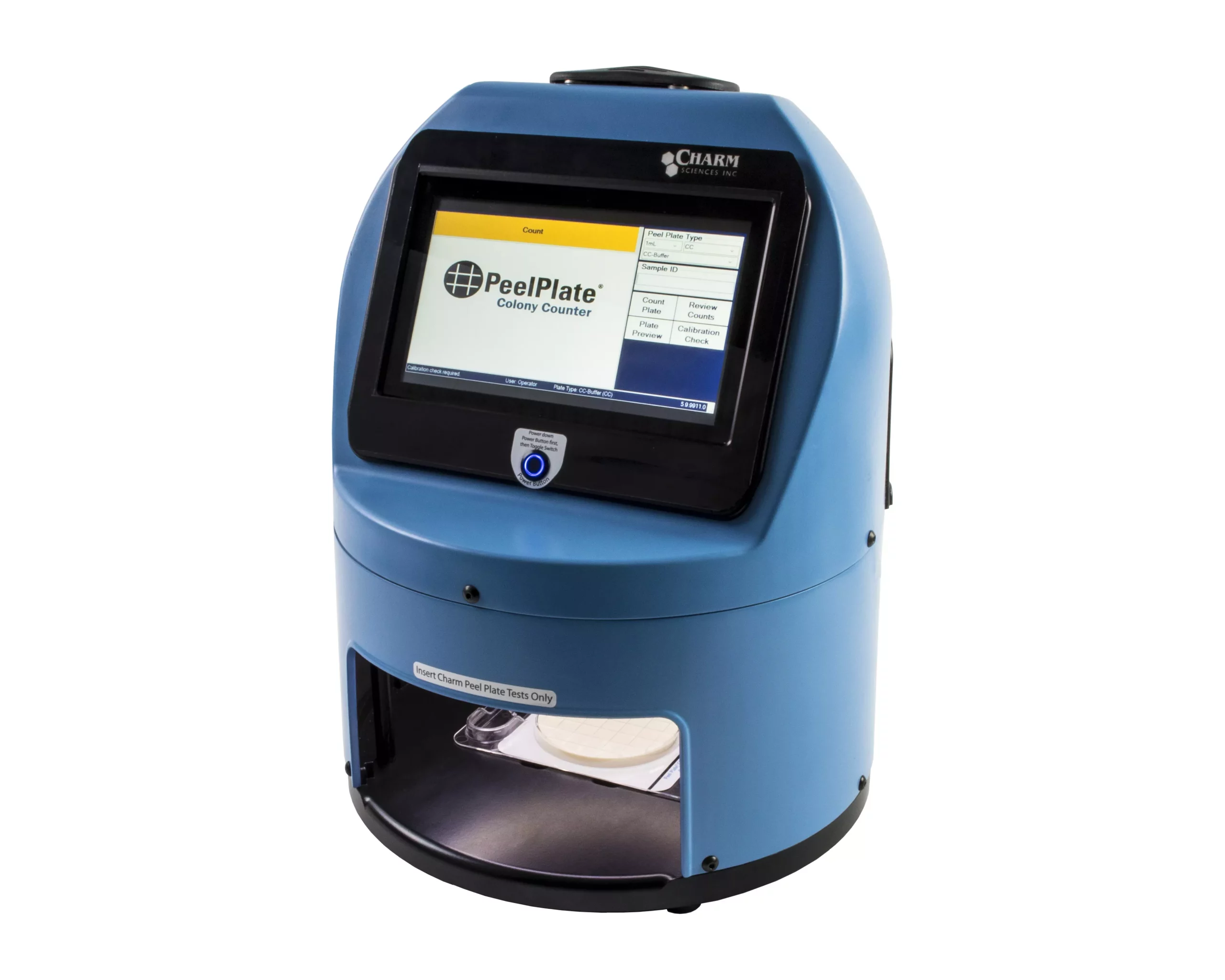 Charm telepszámláló II HV táptalajlemezzel